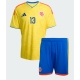 Billige Fotballdrakt Colombia Yerry Mina #13 Replika Hjemmedraktsett Barn VM 2026 Kortermet (med bukser)